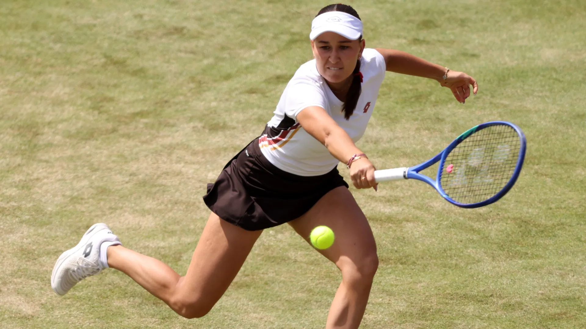 Kamilla Rakhimova on Day Six of the HSBC Championships (Source: Paul Harding/Getty Images)