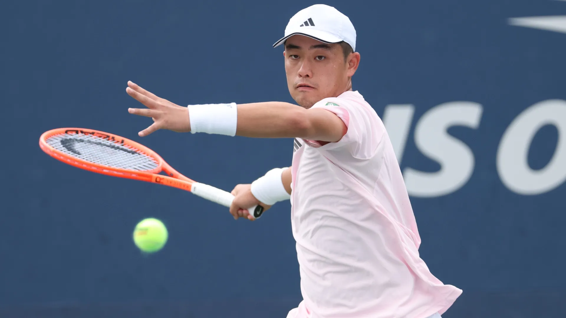 Yibing Wu on Day One of the 2026 US Open (Source: Matthew Stockman/Getty Images)
