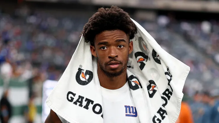 Greg Newsome II 20 of the New York Giants