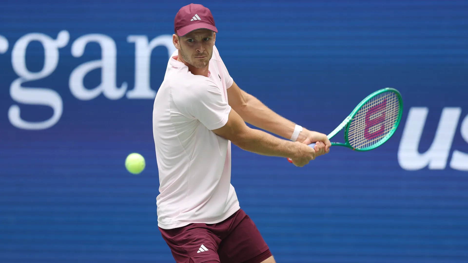 Hubert Hurkacz on Day Four of the 2026 US Open (Source: Julian Finney/Getty Images)