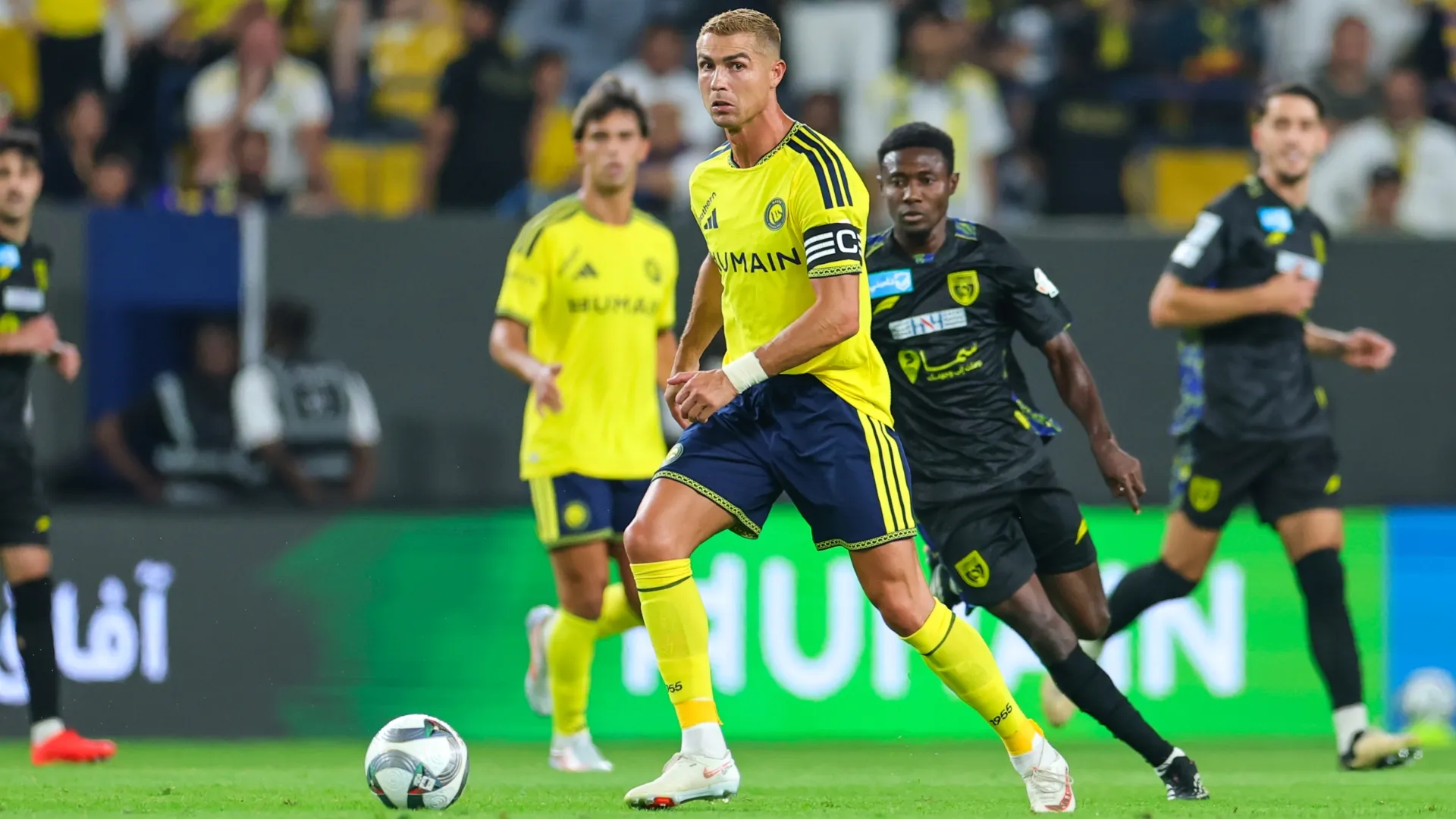 Cristiano Ronaldo of team Al Nassr during the Saudi Pro League match (Source: Abdullah Ahmed/Getty Images)