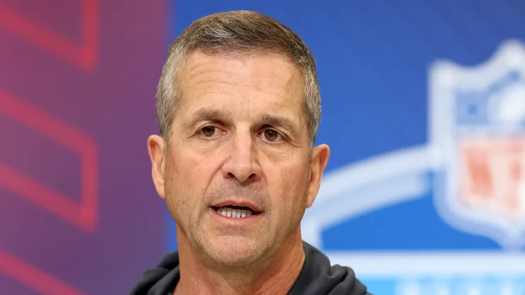 John Harbaugh head coach of the New York Giants