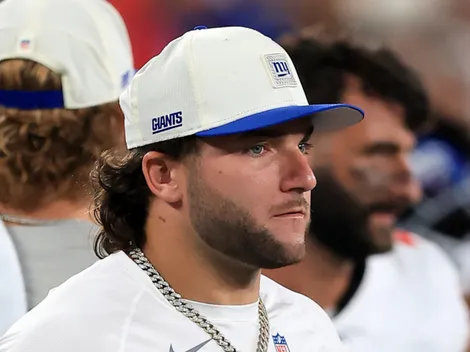 NY Giants' Cam Skattebo denies animosity with John Harbaugh