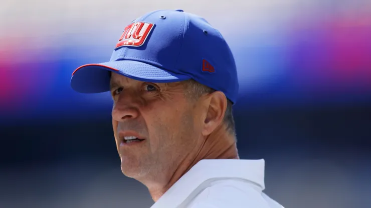 John Harbaugh head coach of the Giants