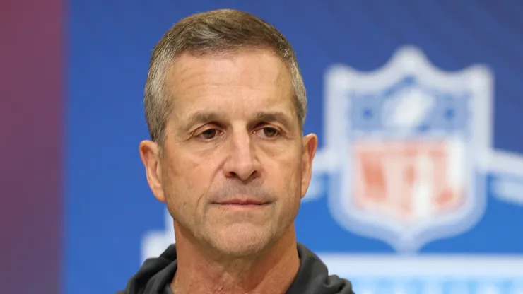 John Harbaugh head coach of the New York Giants