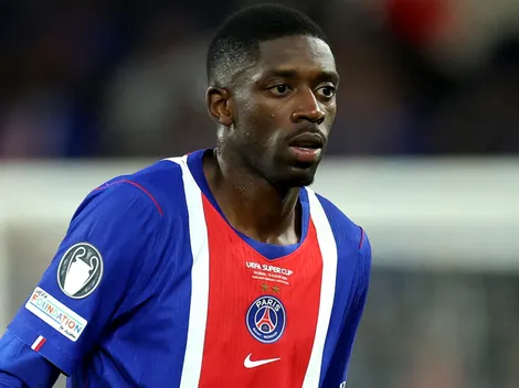 Why isn't Ousmane Dembele starting for PSG vs Monaco today?