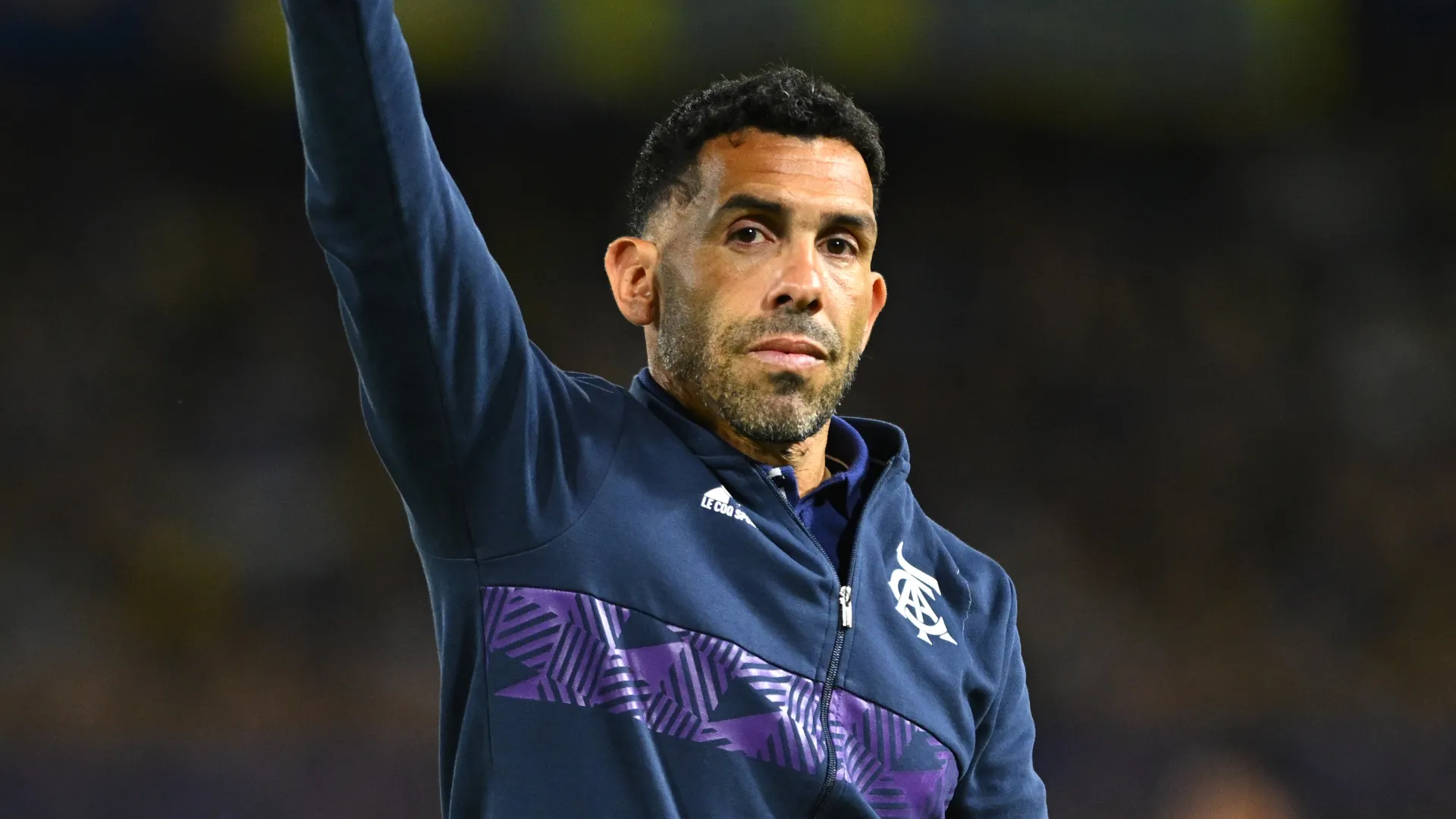 Carlos Tevez during a Talleres match.