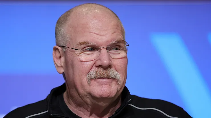 Andy Reid head coach of the Kansas City Chiefs