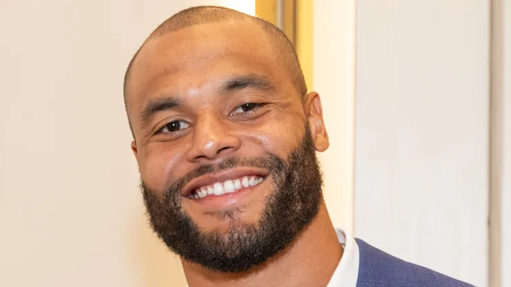 Dak Prescott quarterback of the Dallas Cowboys