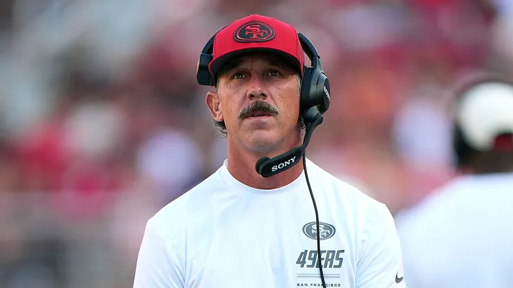 Head coach Kyle Shanahan of the San Francisco 49ers.