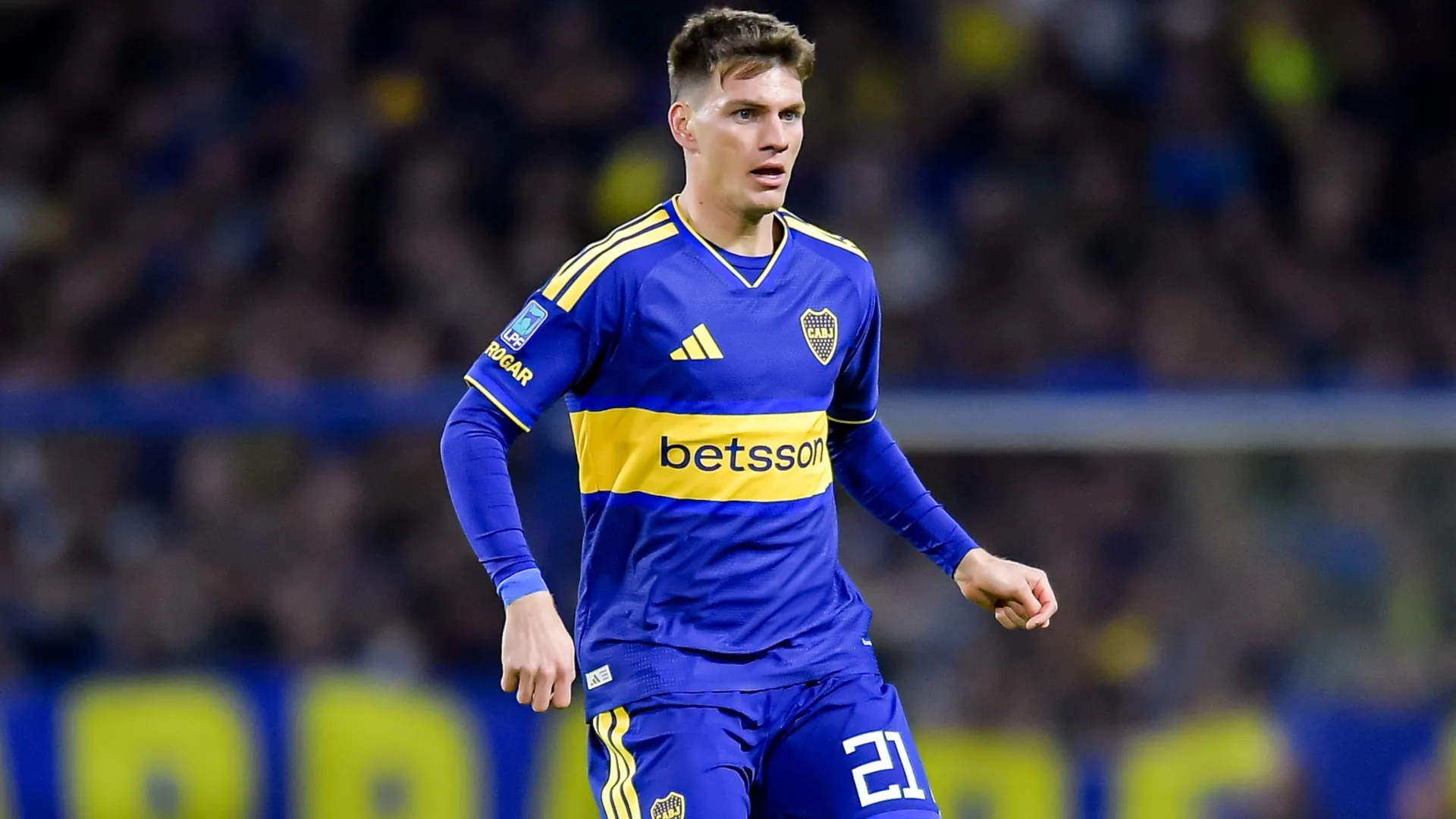 Kevin Zenon of Boca Juniors during a Torneo Clausura Mercado Libre 2026 match (Source: Marcelo Endelli/Getty Images)