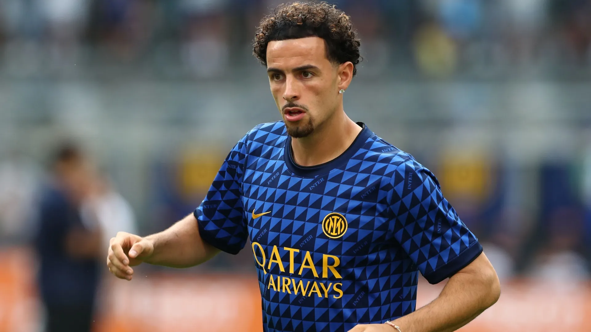 Curtis Jones of Inter Milan during the Serie A match (Source: Marco Luzzani/Getty Images)