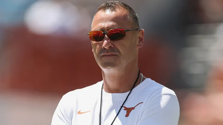 Head coach Steve Sarkisian of the Texas Longhorns.