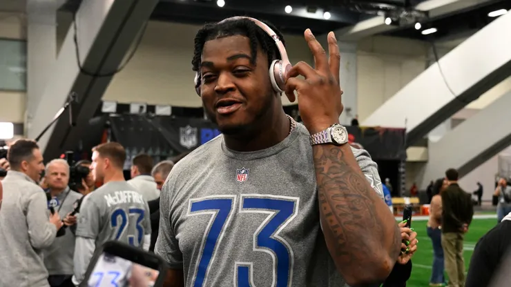 Tyler Smith #73 of the Dallas Cowboys