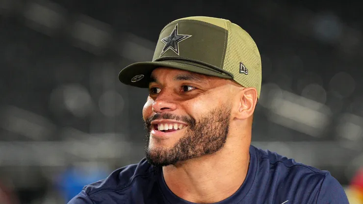 Dak Prescott #4 of the Dallas Cowboys.