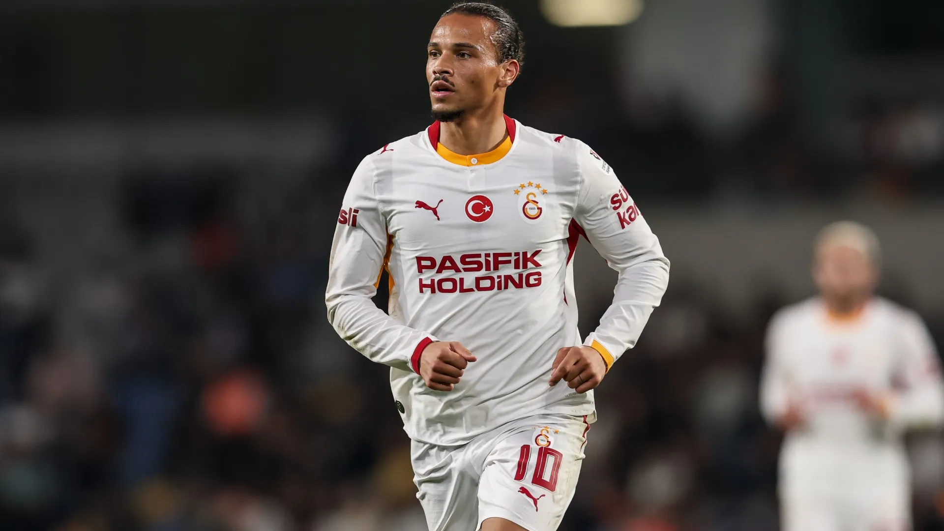 Leroy Sane of Galatasaray during the Turkish Super League 2026/27 match (Source: Ahmad Mora/Getty Images)