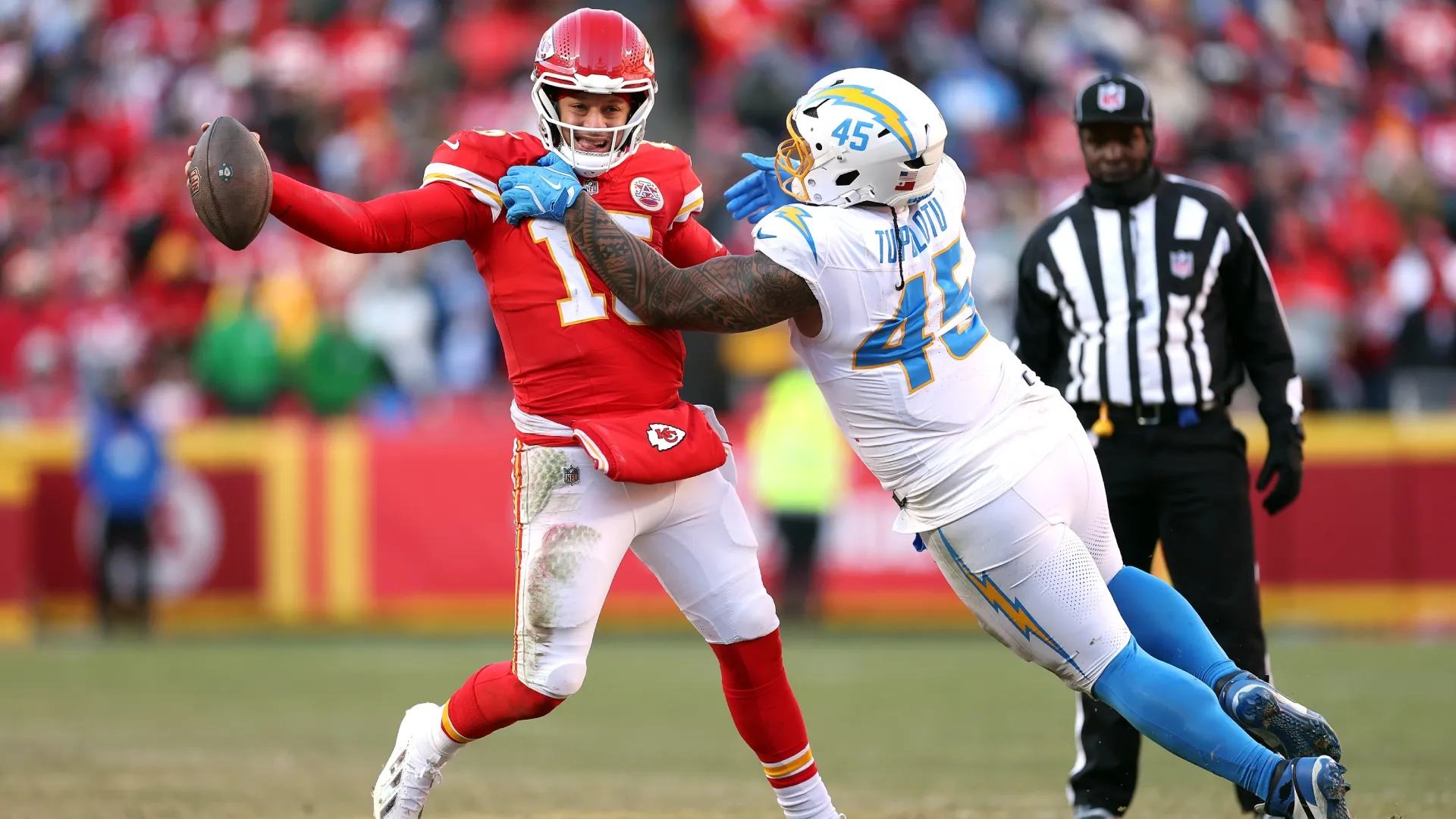 Patrick Mahomes vs Los Angeles Chargers