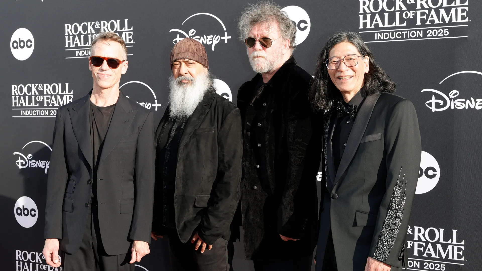 Matt Cameron, Kim Thayil, Ben Shepherd and Hiro Yamamoto of Soundgarden (Source: Frazer Harrison/Getty Images for RRHOF)