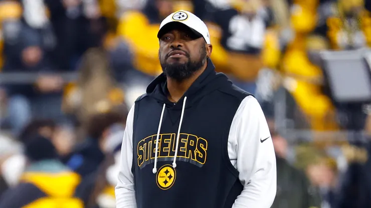 Mike Tomlin during a Pittsburgh Steelers match.