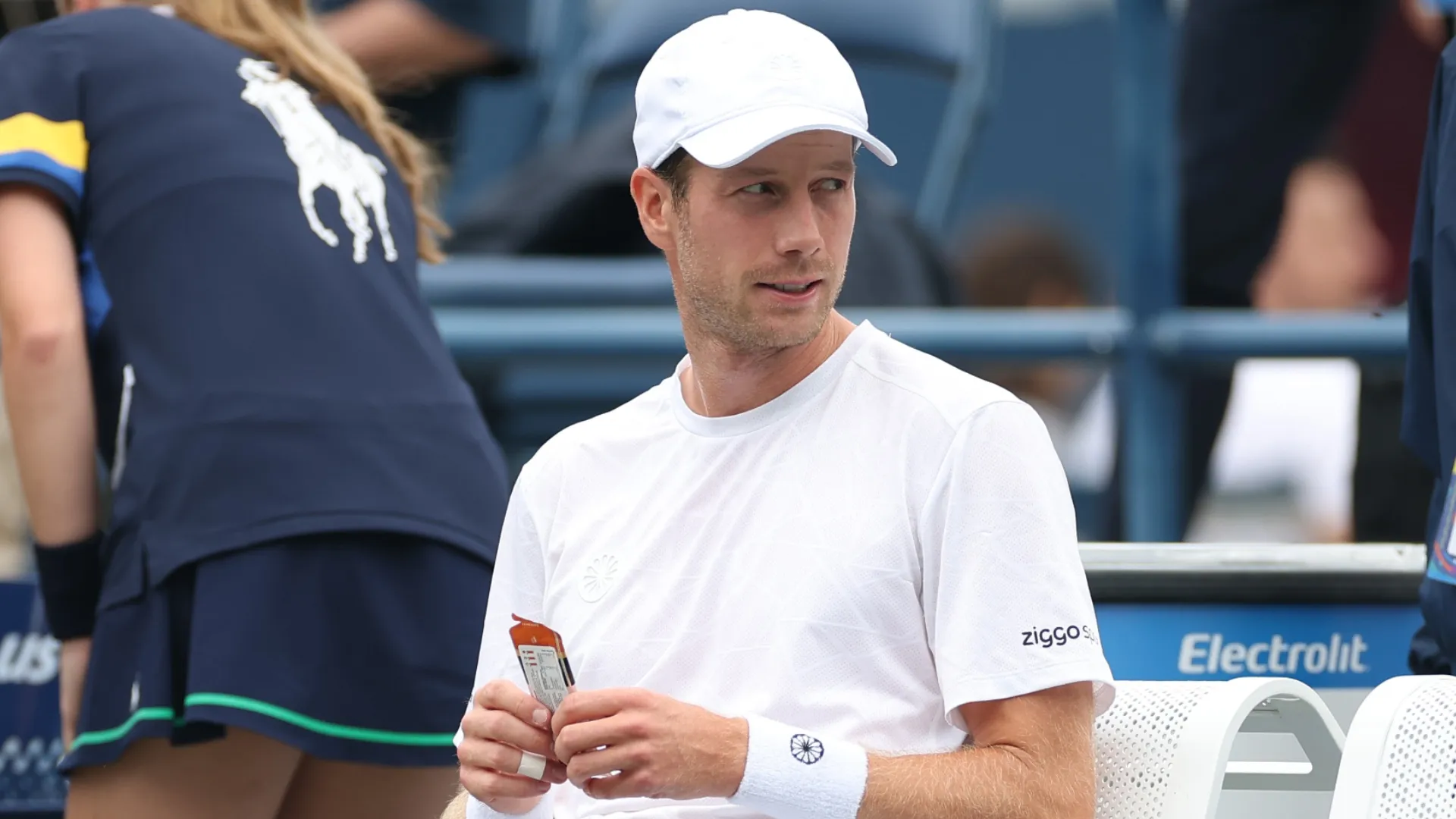 Botic van de Zandschulp on Day Four of the 2026 US Open (Source: Sarah Stier/Getty Images)