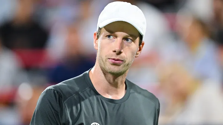 Botic van de Zandschulp on day eight of the ATP 1000 National Bank Open