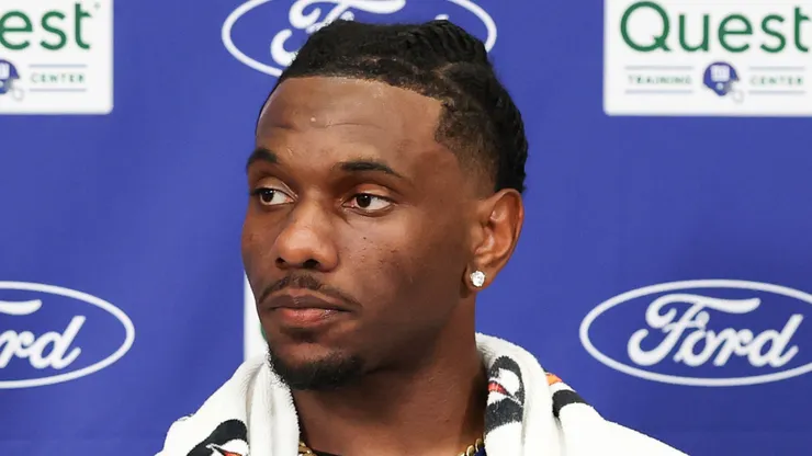 Malik Nabers wide receiver of the New York Giants