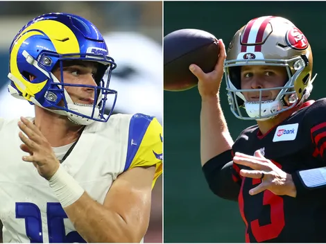 The uniforms Rams and 49ers are wearing in Australia tonight