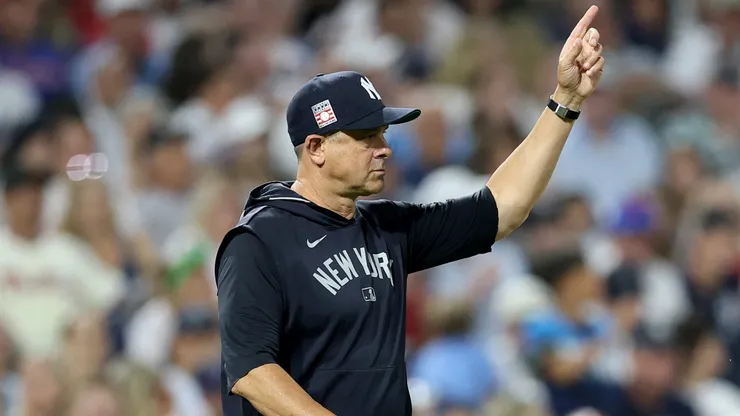 New York Yankees manager Aaron Boone.