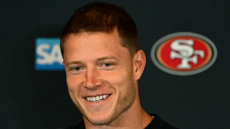 Christian McCaffrey running back of the San Francisco 49ers