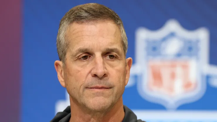 John Harbaugh head coach of the New York Giants