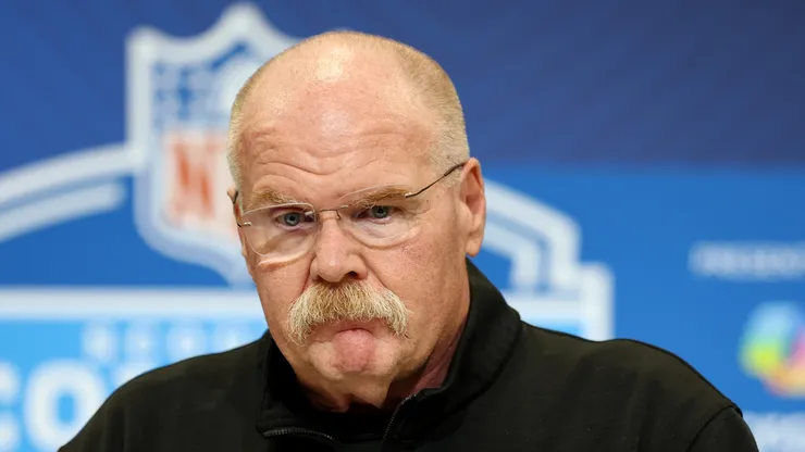 Andy Reid head coach of the Kansas City Chiefs