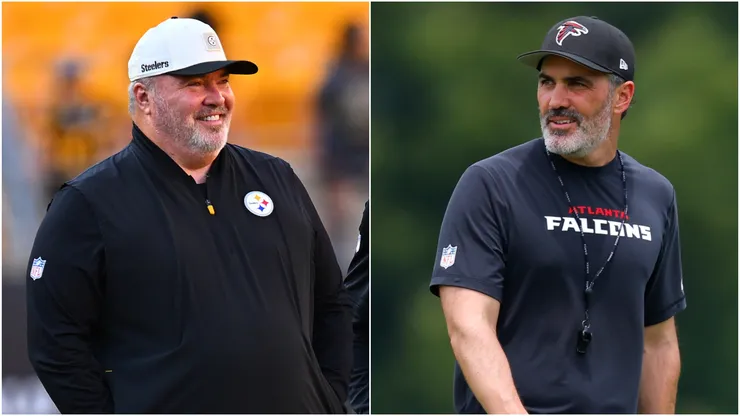 Mike McCarthy (L) Kevin Stefanski (R).