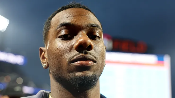 Malik Nabers wide receiver of the New York Giants