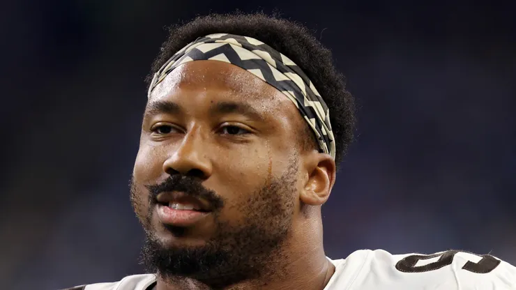 Myles Garrett of the Los Angeles Rams