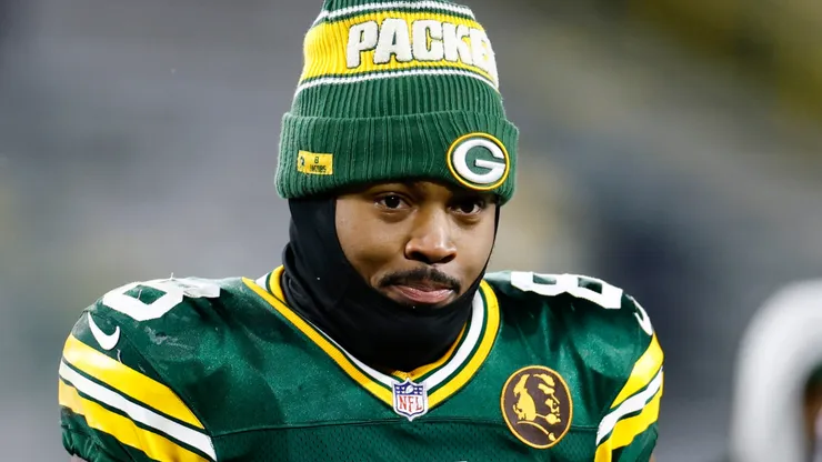 Josh Jacobs #8 of the Green Bay Packers