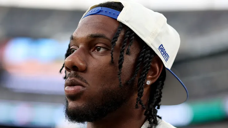 Malik Nabers wide receiver of the New York Giants