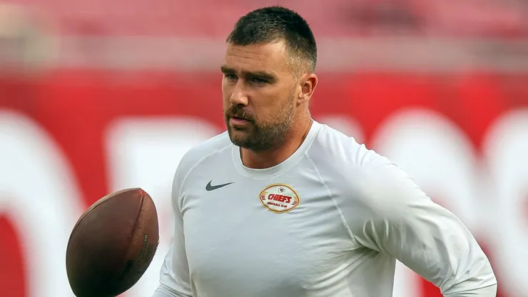 Travis Kelce #87 of the Kansas City Chiefs