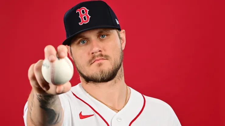 Tanner Houck #89 of the Boston Red Sox poses for a picture.