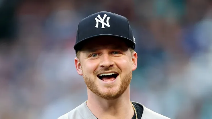 Clarke Schmidt #36 of the New York Yankees.