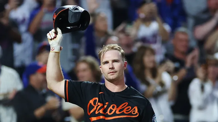 First baseman Pete Alonso #25 of the Baltimore Orioles at Citi Field.