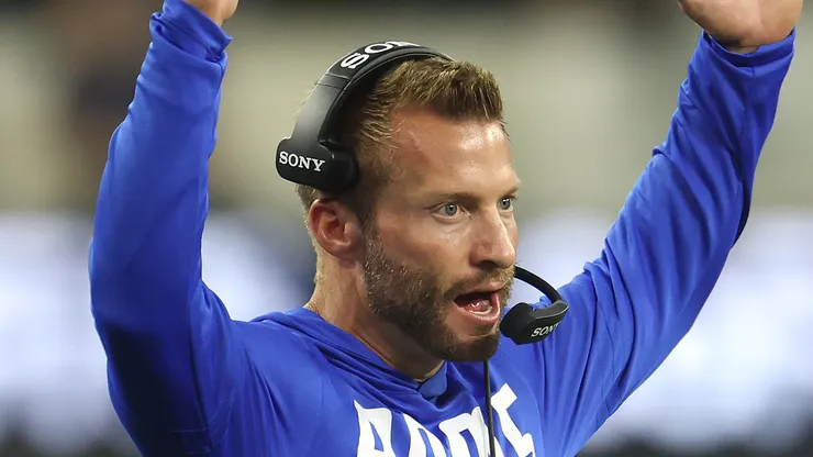 Sean McVay head coach of Los Angeles Rams.