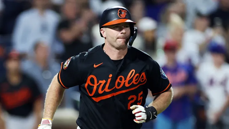 First baseman Pete Alonso #25 of the Baltimore Orioles in action.
