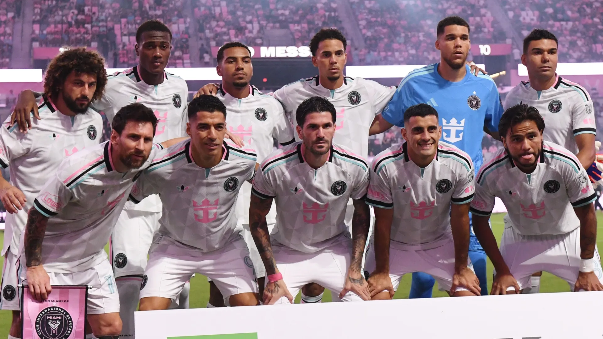 Players of Inter Miami prior to the MSL match (Source: JC Ruiz/Getty Images)