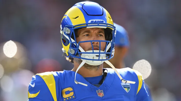 Matthew Stafford #9 of the Los Angeles Rams.