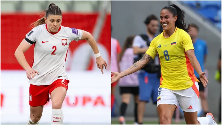 Martyna Wiankowska of Poland and Marcela Restrepo of Colombia