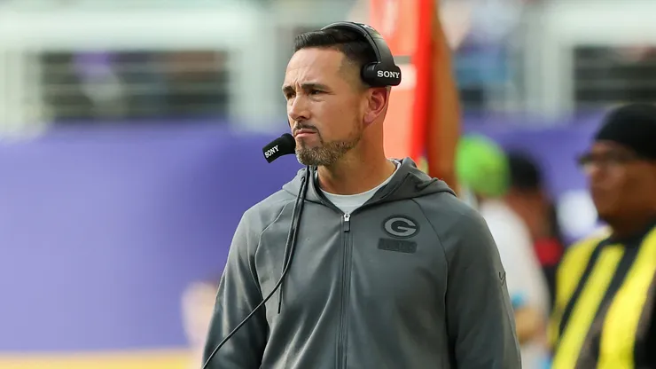 Matt LaFleur, head coach of Green Bay Packers.