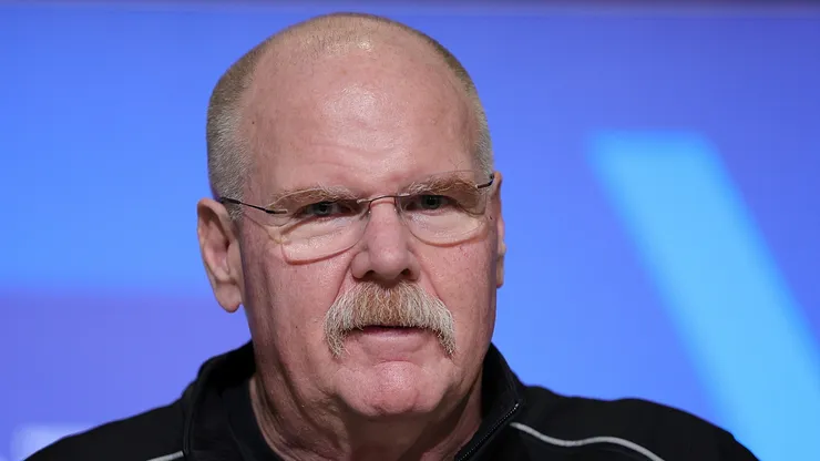 Andy Reid head coach of the Kansas City Chiefs