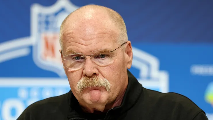 Andy Reid head coach of the Kansas City Chiefs