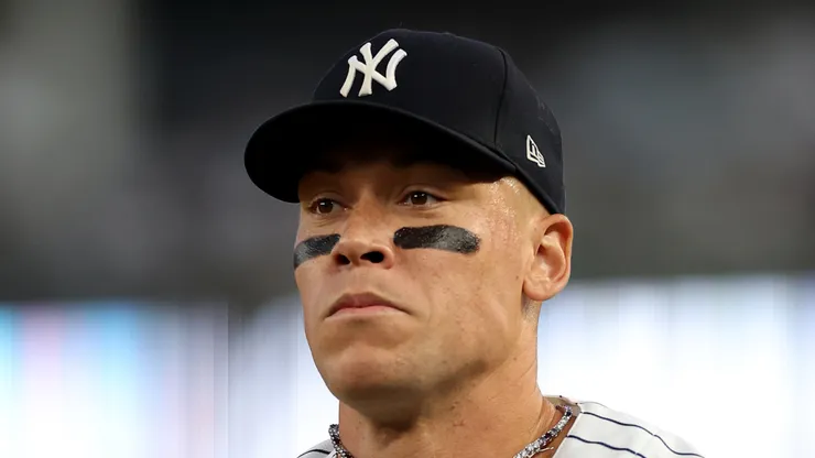 Aaron Judge #99 of the New York Yankees at Yankee Stadium.