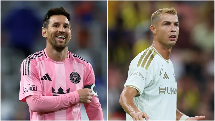 Lionel Messi (left) and Cristiano Ronaldo.